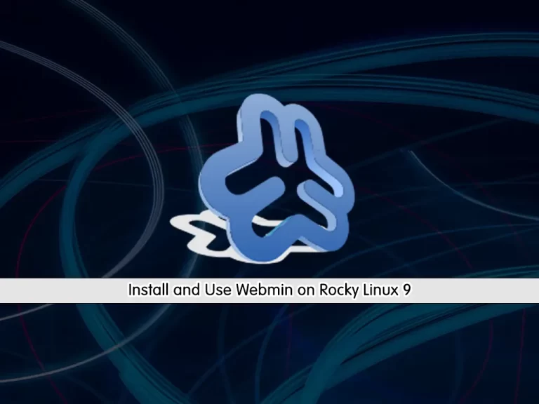 Install and Use Webmin on Rocky Linux 9 - orcacore.com