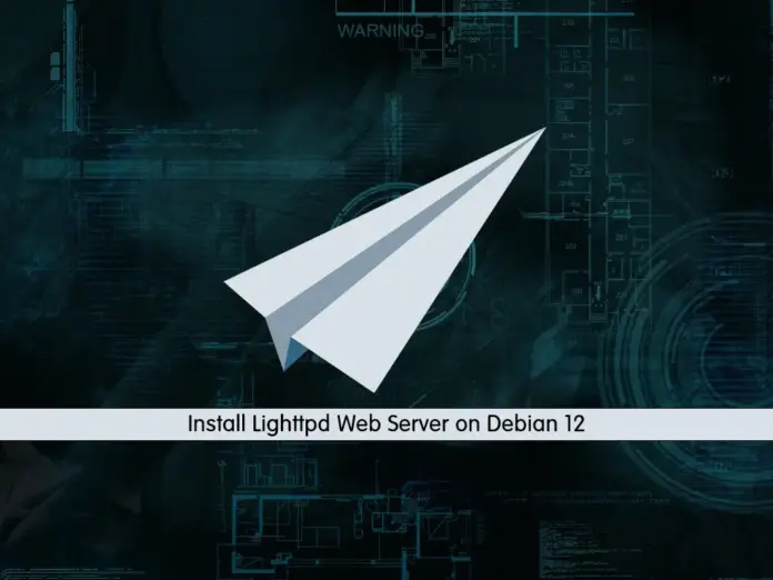 How To Install Lighttpd Web Server on Debian 12 - orcacore.com