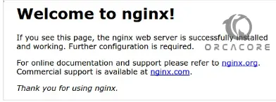 Nginx default page debian 12