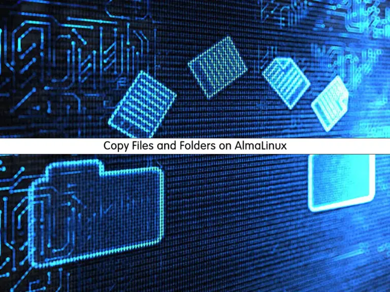 Copy Files and Folders with cp and rsync command on AlmaLinux - orcacore.com