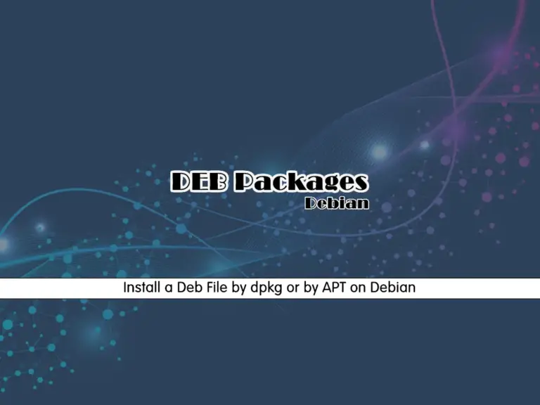 Install a Deb File by dpkg or by APT on Debian - orcacore.com