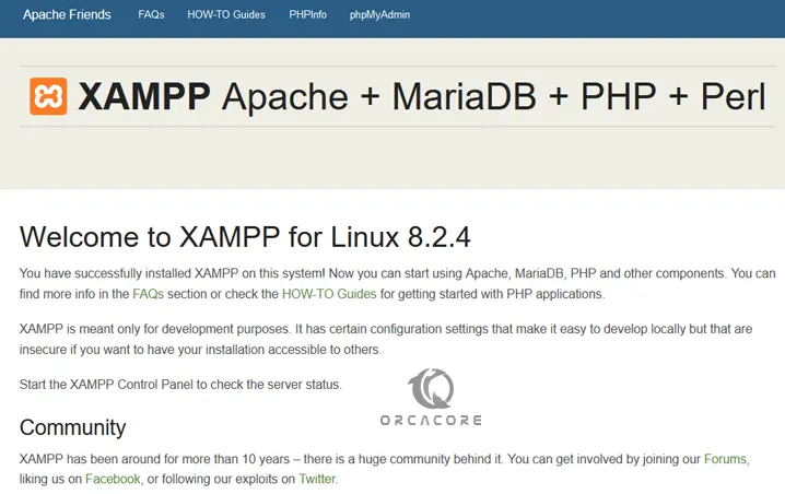 XAMPP Linux 8.2