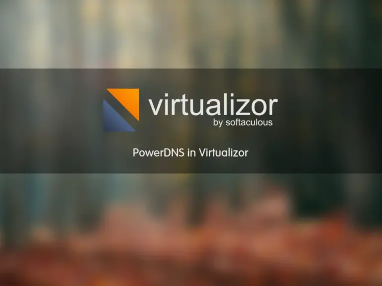 PowerDNS in Virtualizor - orcacore