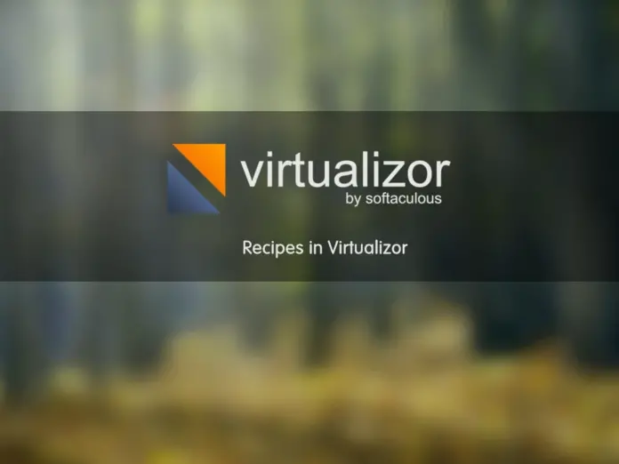 Recipes in Virtualizor - create it | orcacore