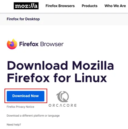 Download Firefox for Linux
