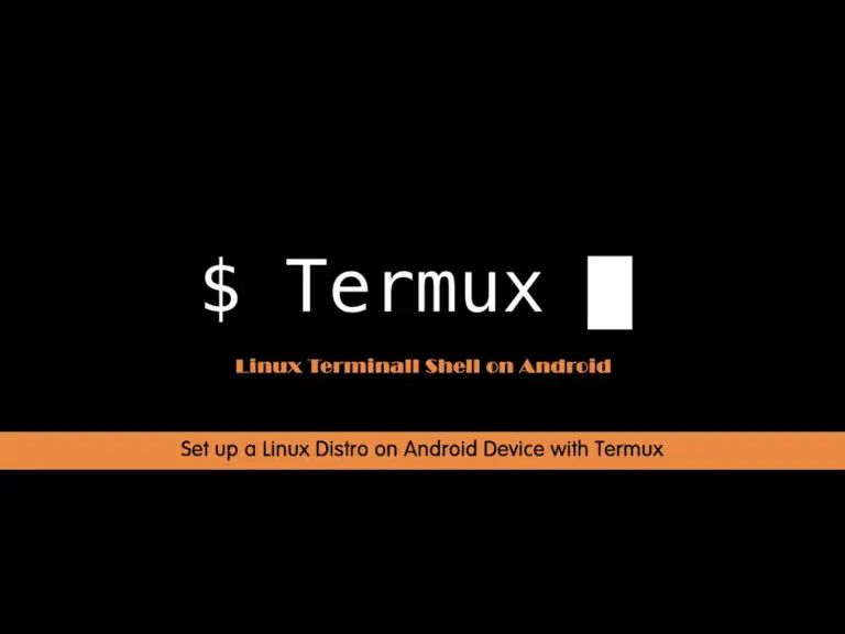 Set up a Linux Distro on Android Device with Termux - orcacore.com