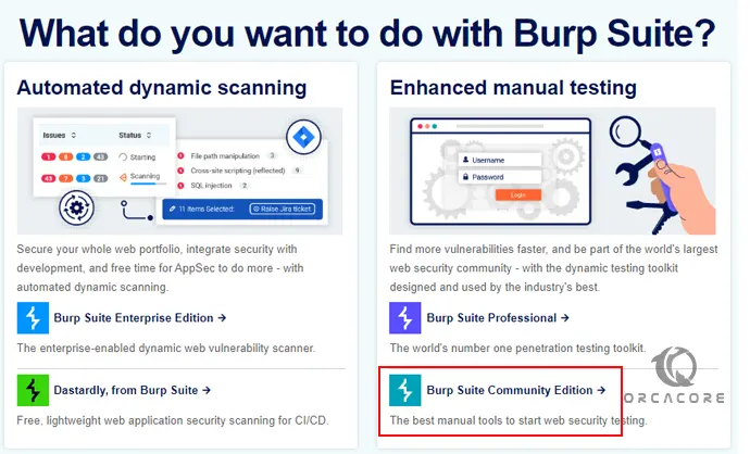Burp Suite Downloads Community Edittion