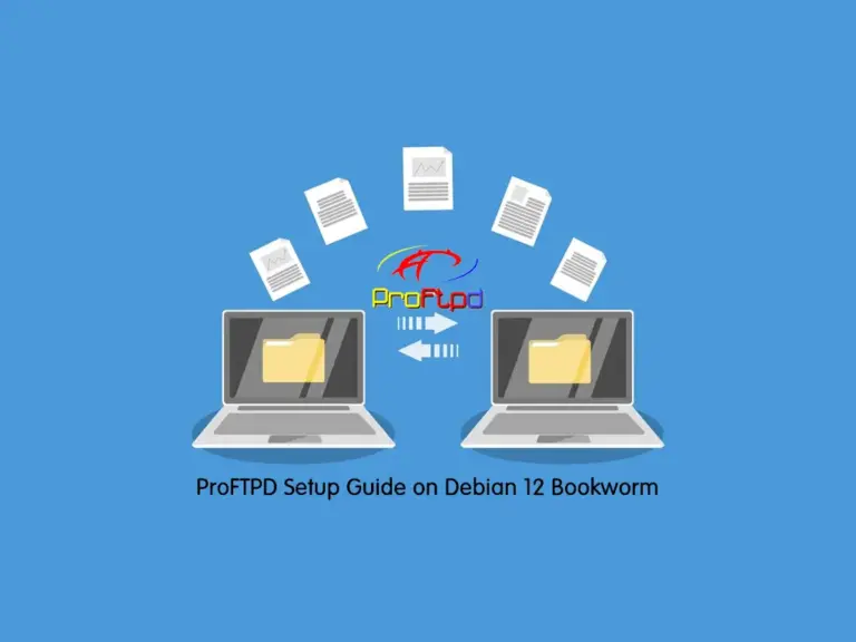 ProFTPD Setup Guide on Debian 12 Bookworm - orcacore.com