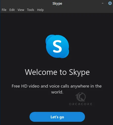 Welcome to skype app Ubuntu / Debian