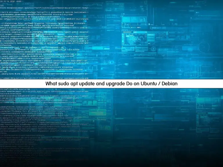 What sudo apt update and upgrade Do on Ubuntu / Debian - orcacore.com