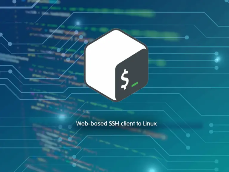 Web-based SSH Client To Linux