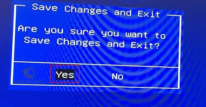Save changes for Intel VT-x option in BIOS VMware workstation