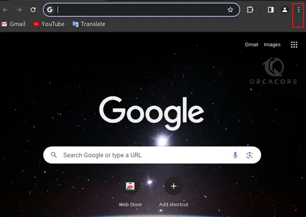 Open Google Chrome in Linux