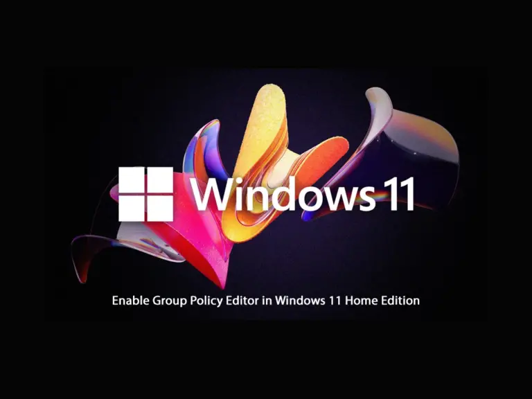 Enable Group Policy Editor in Windows 11 Home Edition via CMD - orcacore.com
