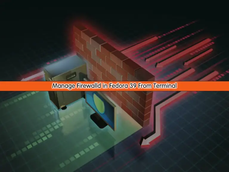 Manage and configure Firewalld on Fedora Linux 39 - orcacore.com