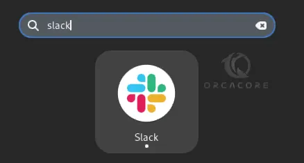 Launch Slack in Fedora