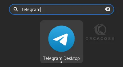 Launch telegram desktop app in REHL 9 / AlmaLinux 9