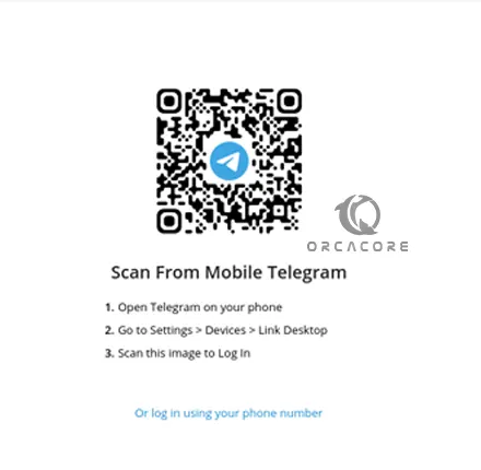Login to Telegram Desktop app