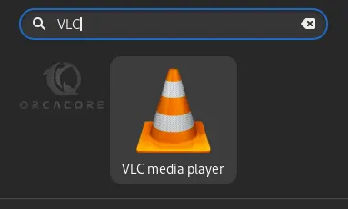Launch VLC in RHEL 9