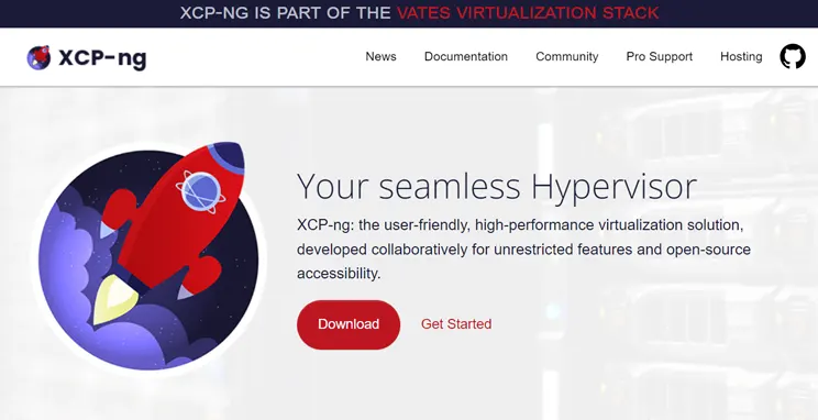 XCP-ng Virtualization Platform 