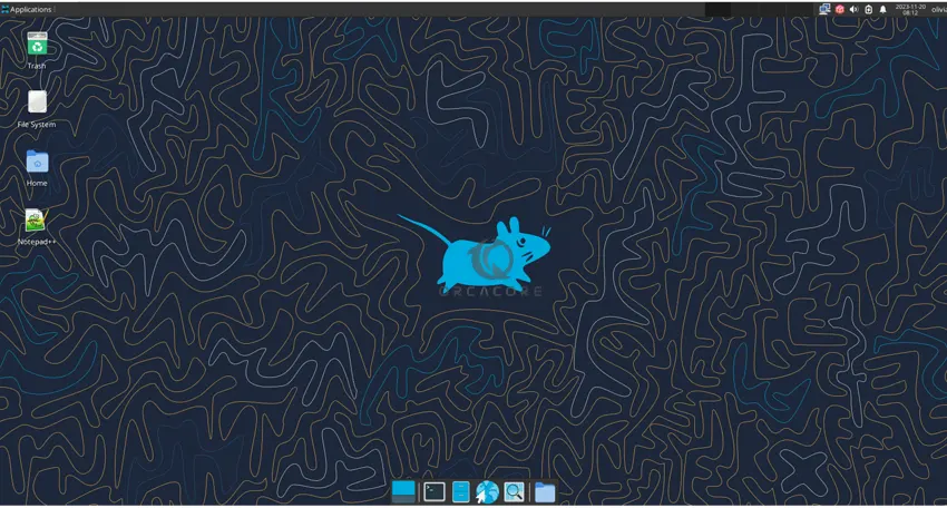 XFCE desktop environment