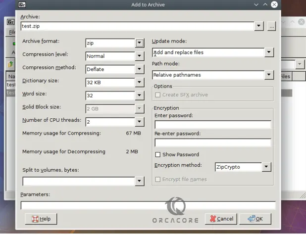 Access 7-Zip GUI Desktop Tool on Debian 12