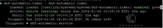 Enable and Start dnf-automatic.timer on RHEL