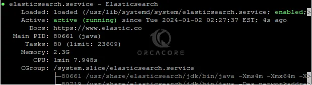 Start and Enable Elasticsearch Service