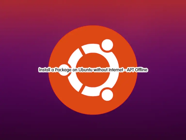 Install a Package on Ubuntu without Internet - Offline APT Package Manager - orcacore.com