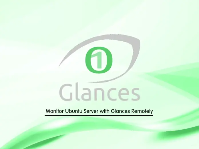 Monitor Ubuntu Server with Glances Remotely - orcacore.com