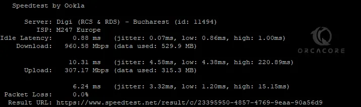 Check Internet Speed in Linux 