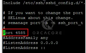 Change SSH Default Port in AlmaLinux