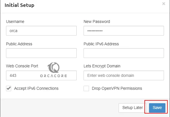 Initial Pritunl VPN Server Setup