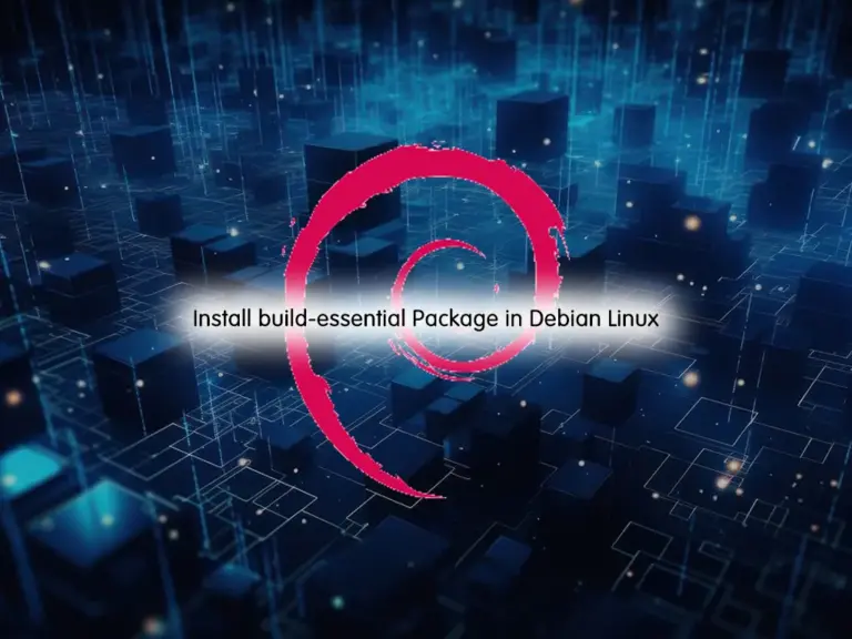 Install build-essential Package in Debian Linux - orcacore.com