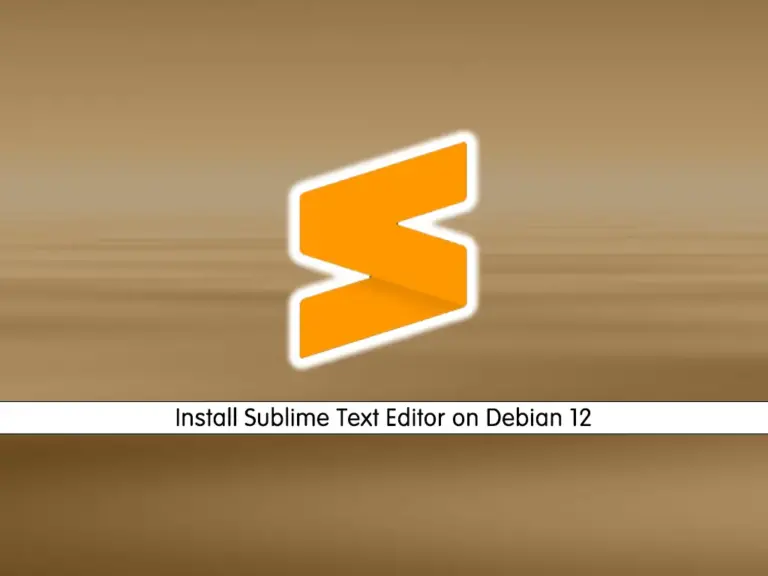 Install Sublime Text Editor on Debian 12 - orcacore.com