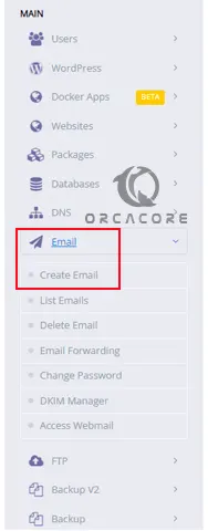 Create an Email Account on CyerPanel