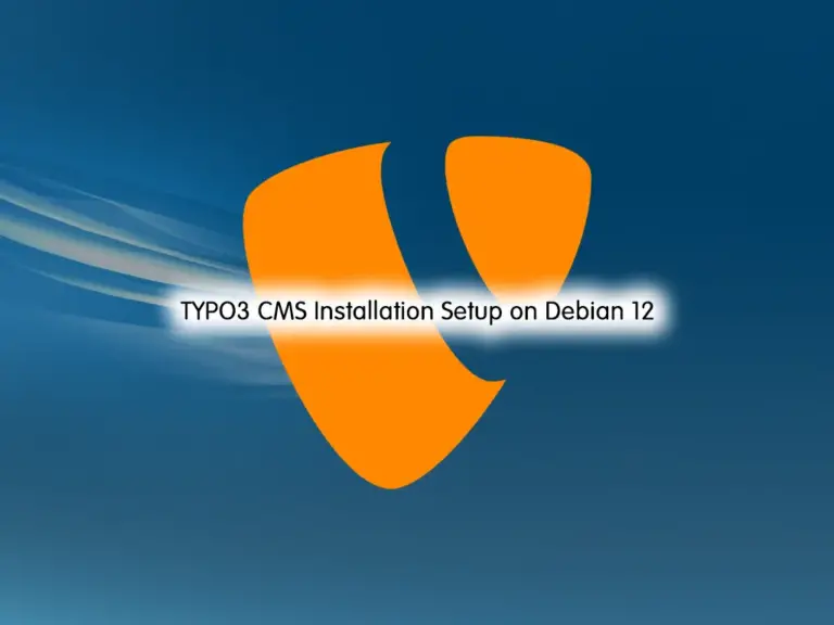 TYPO3 CMS Installation Setup on Debian 12 - orcacore.com