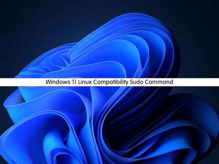 Windows 11 Linux Tool Compatibility Sudo Command - orcacore.com