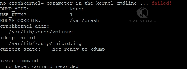 Check the Current Kdump Status on Debian 11