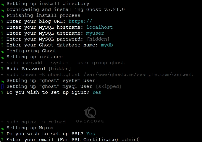Install Ghost CMS on Ubuntu 22.04 with Ghost CLI Tool