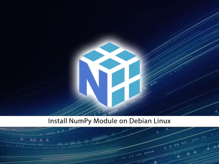 Install NumPy Module on Debian Linux - orcacore.com