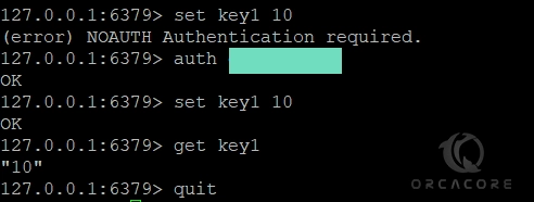 Verify Redis Server Password with Redis Client