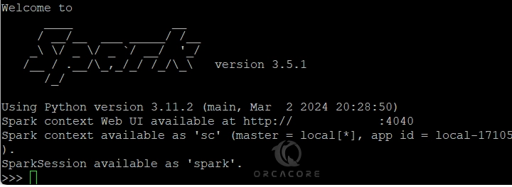 Access PySpark Shell on Debian 12 From CLI 