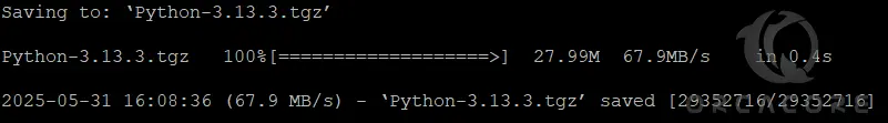Download Python 3.13 Package From Source
