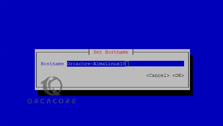 Configure AlmaLinux 10 Hostname