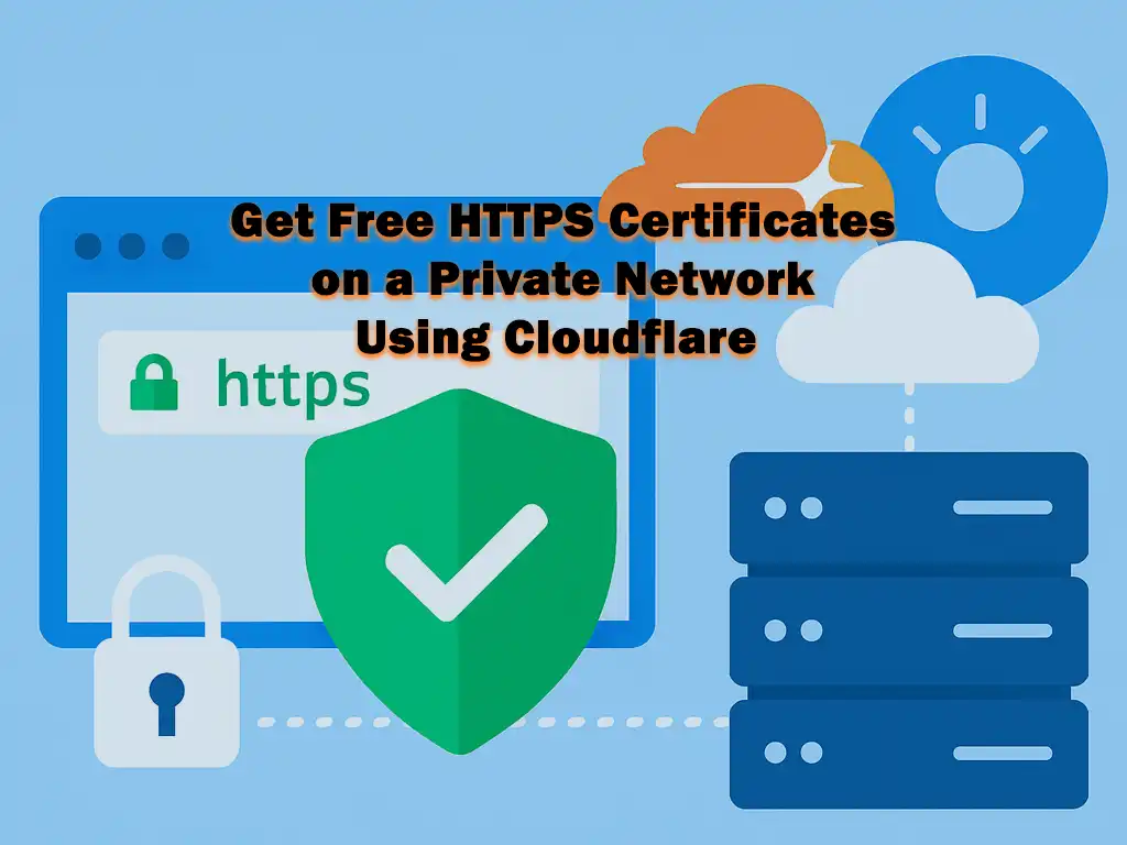 Get Free HTTPS Certificates on a Private Network Using Cloudflare