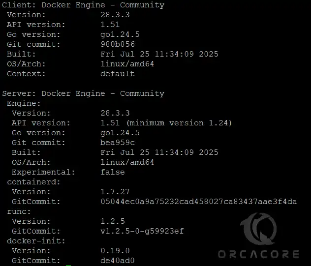 Verify Docker installation for Rancher setup