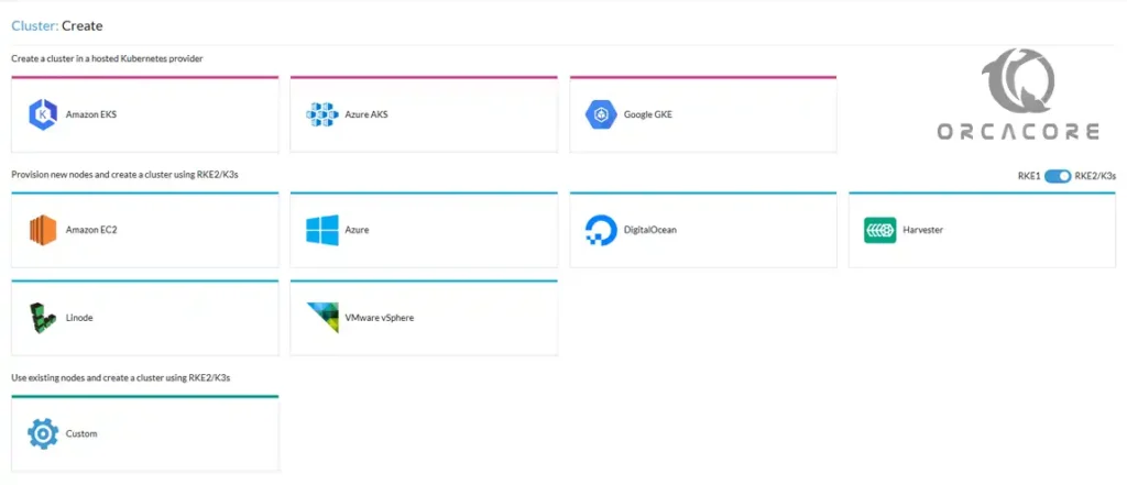 Rancher Kubernetes Cluster