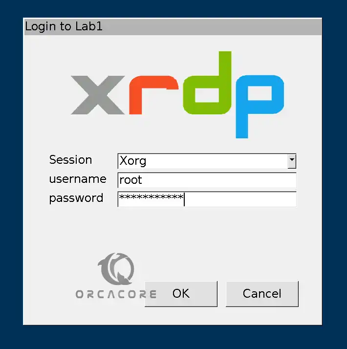 XRDP Login session to Debian 13